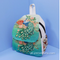 Mochila multifuncional em tecido jacquard tingido com fio boêmio